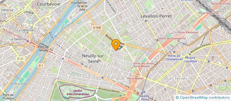 localisation de l'entreprise HELL.NET à NEUILLY-SUR-SEINE