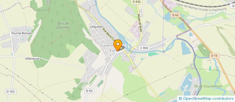 localisation de l'entreprise HELL'O2'ZEN  GARENNES-SUR-EURE