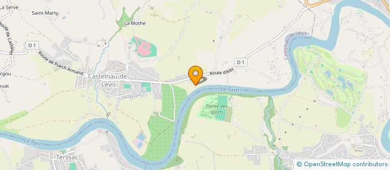 localisation de l'entreprise HELL'S KITCHEN INDUSTRIE  CESTAYROLS