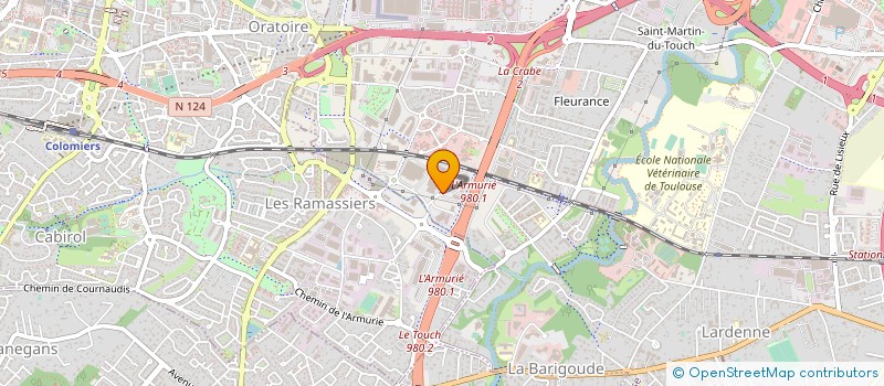 localisation de l'entreprise HELLA ENGINEERING FRANCE à TOULOUSE