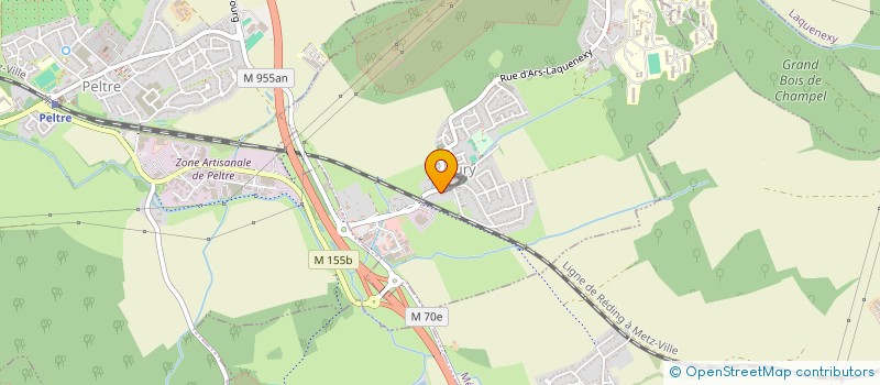 localisation de l'entreprise HELLAS  CHESNY