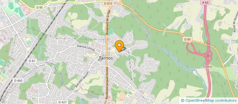 localisation de l'entreprise HELLAU  TARNOS