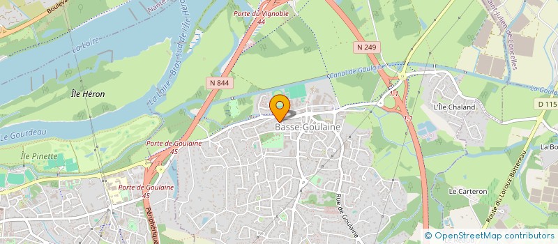 localisation de l'entreprise HELLBACRI PRODUCTIONS  BASSE-GOULAINE