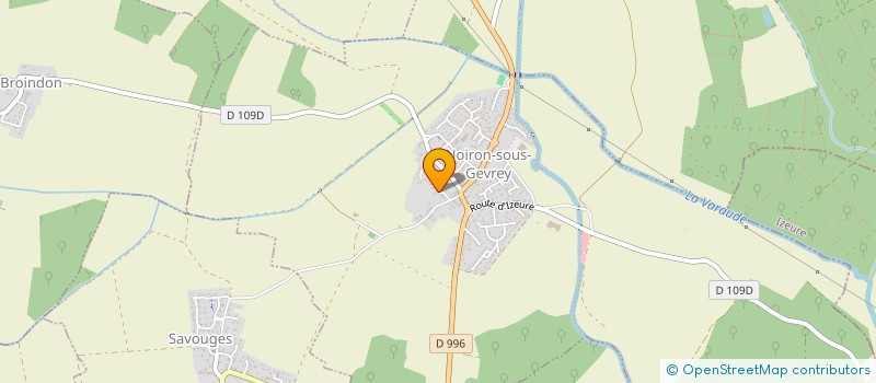 localisation de l'entreprise HELLEBORE  NOIRON-SOUS-GEVREY