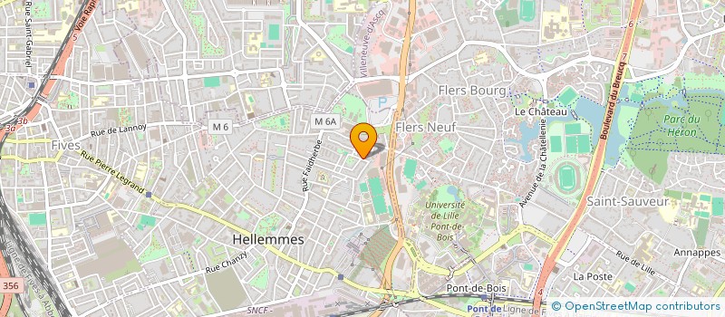 localisation de l'entreprise HELLEMMES LILLE MONS PRODUCTION à LILLE