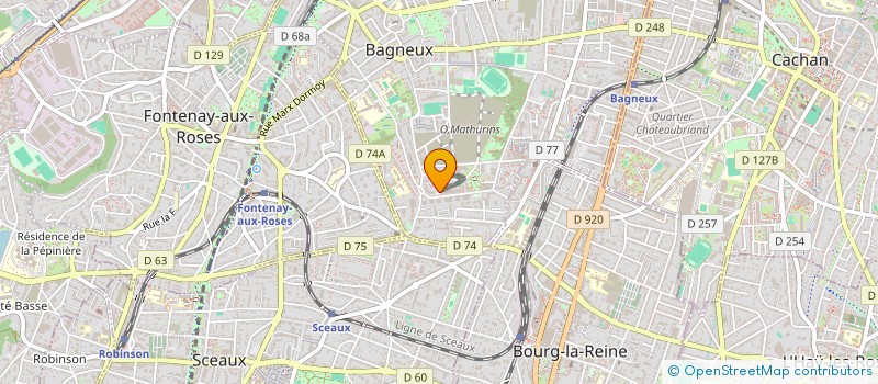 localisation de l'entreprise HELLEP - LIVING GRACE PARIS à BAGNEUX