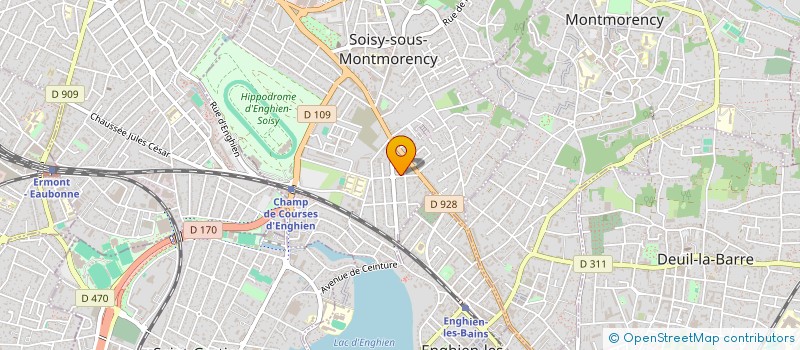 localisation de l'entreprise HELLER  SOISY-SOUS-MONTMORENCY