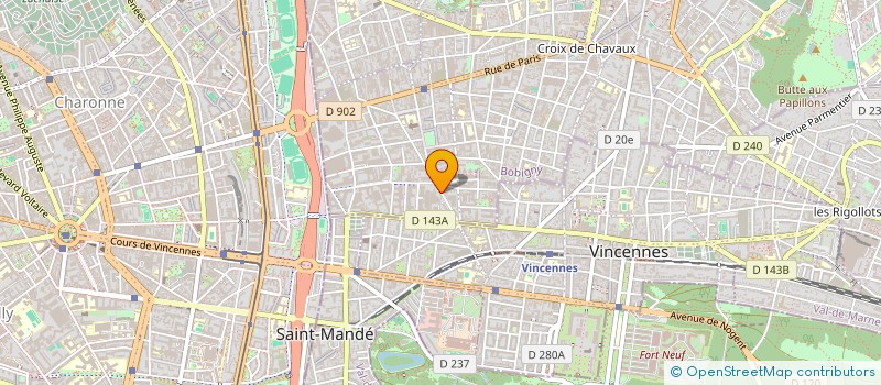 localisation de l'entreprise HELLER DISTRIBUTION à MONTREUIL