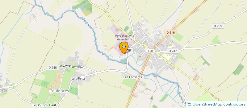localisation de l'entreprise HELLER SA à TRUN