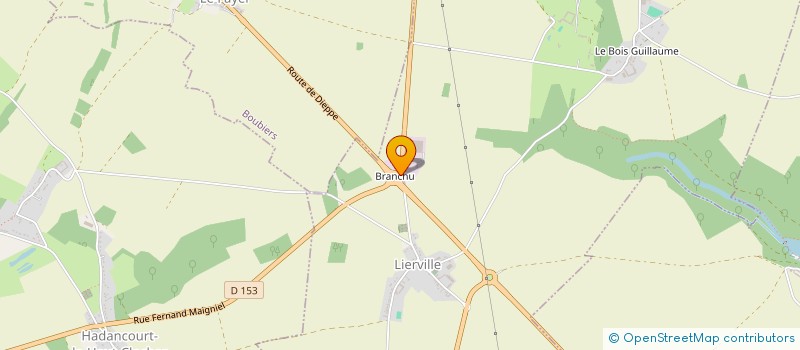 localisation de l'entreprise HELLIANGE à LIERVILLE