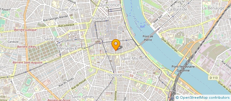 localisation de l'entreprise HELLIAS SERVICES à BORDEAUX