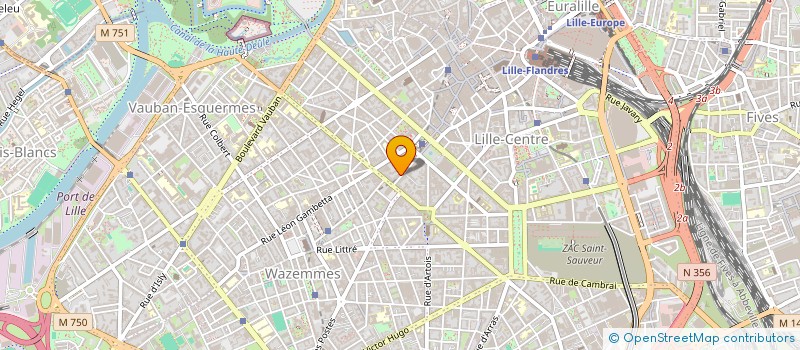 localisation de l'entreprise HELLIO CONSEIL à LILLE