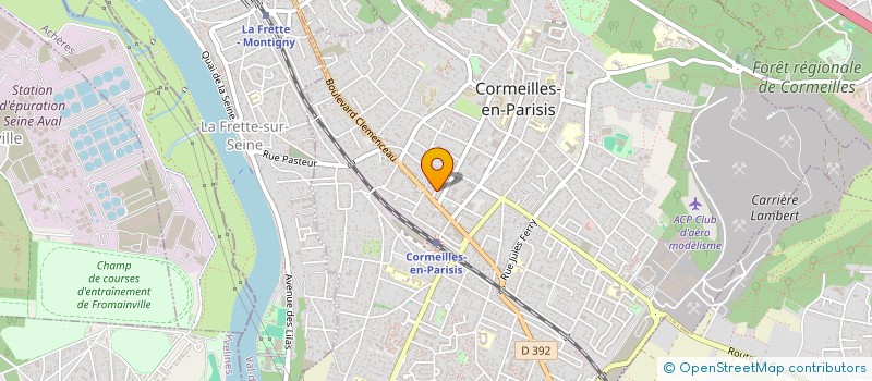 localisation de l'entreprise HELLO ANGLAIS à CORMEILLES-EN-PARISIS