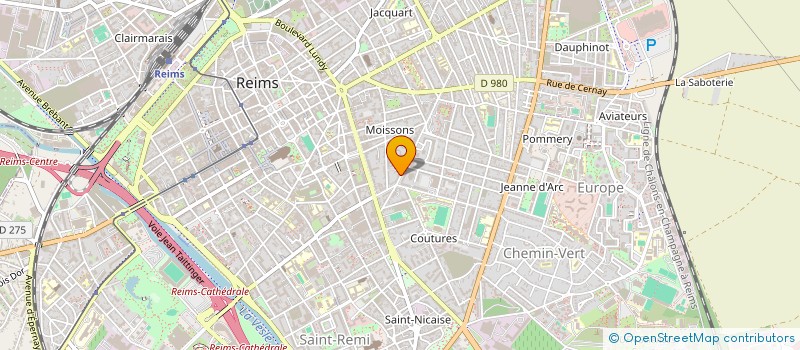 localisation de l'entreprise HELLO BELLO  REIMS