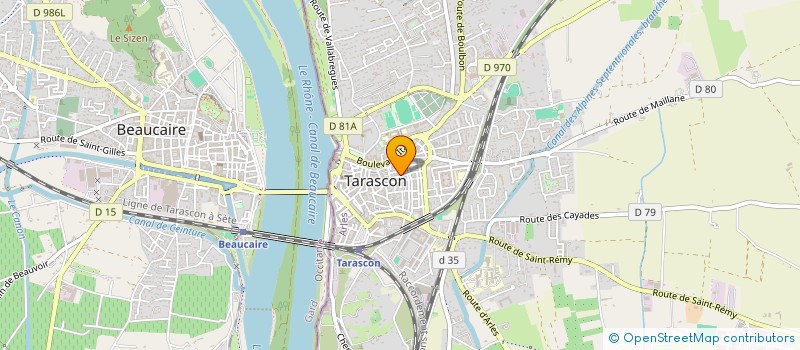 localisation de l'entreprise HELLO BIRDS  TARASCON