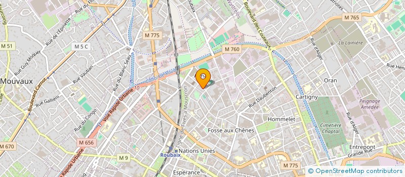 localisation de l'entreprise HELLO BORNE à LILLE