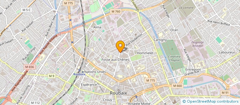 localisation de l'entreprise HELLO BOUTIQUES à VILLENEUVE-D'ASCQ