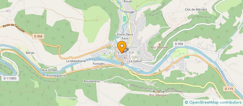 localisation de l'entreprise HELLO BRENDAN  CASTANET