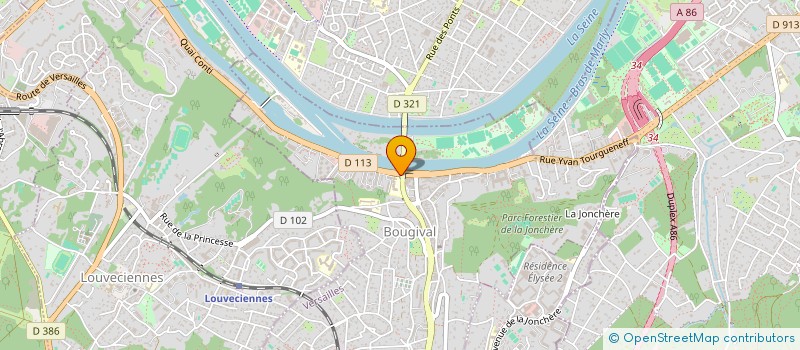 localisation de l'entreprise HELLO CLEAN  BOUGIVAL