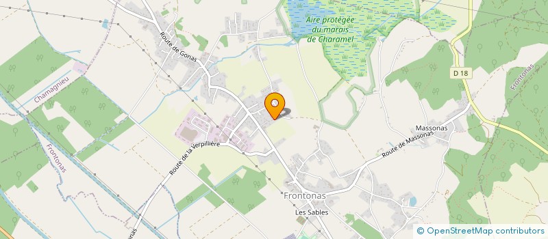 localisation de l'entreprise HELLO-COACHING VISTA  FRONTONAS