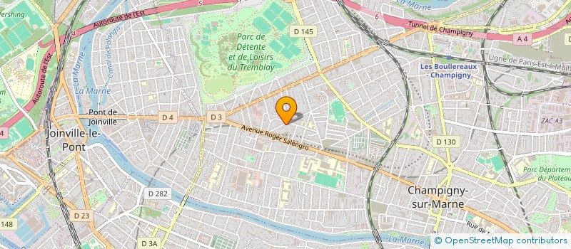 localisation de l'entreprise HELLO CONDUITE  CHAMPIGNY-SUR-MARNE