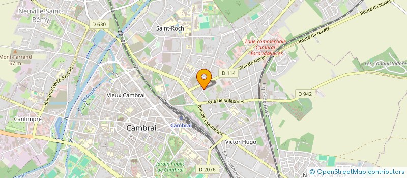 localisation de l'entreprise HELLO DIA  CAMBRAI