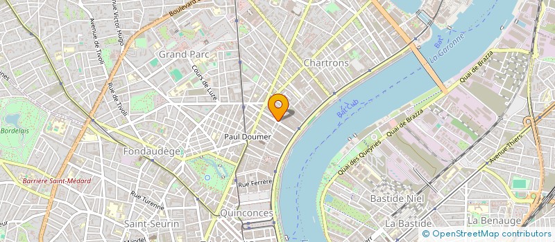 localisation de l'entreprise HELLO ET LIGIER à BORDEAUX