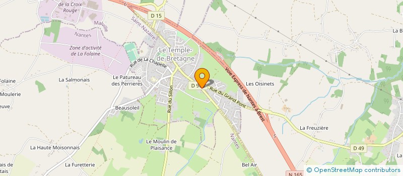 localisation de l'entreprise HELLO FORMATIONS à SAUTRON