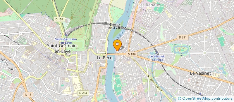 localisation de l'entreprise HELLO GOLF à LE PECQ