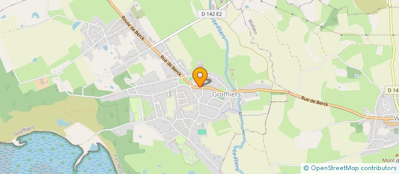 localisation de l'entreprise HELLO KEYS COTE D'OPALE à GROFFLIERS
