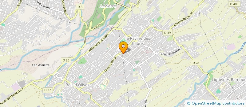 localisation de l'entreprise HELLO LA VIE  SAINT-PIERRE