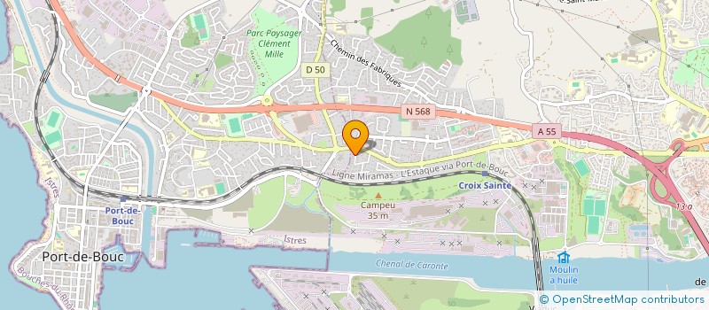 localisation de l'entreprise HELLO NETTOYAGE à MARTIGUES