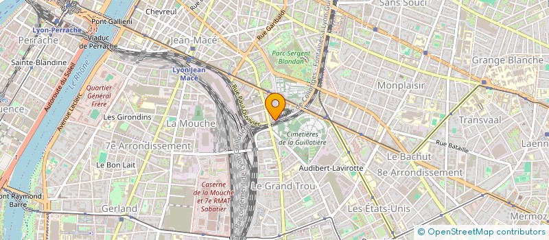 localisation de l'entreprise HELLO PATRIMOINE  LYON