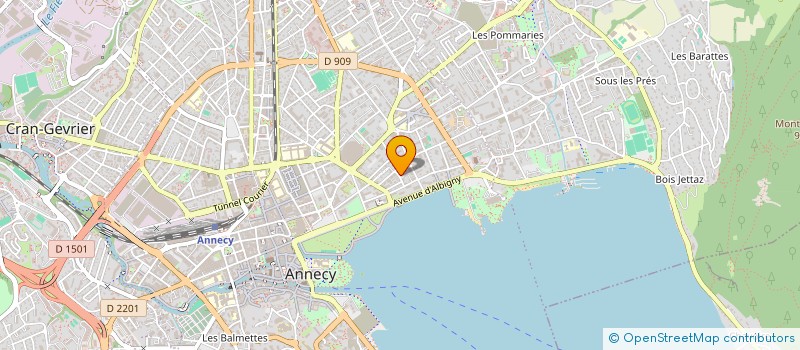 localisation de l'entreprise HELLO'QUENCE à ANNECY