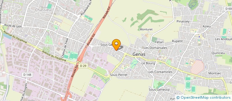 localisation de l'entreprise HELLO RETRAITE ! à GENAS