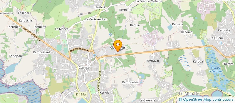 localisation de l'entreprise HELLO RIVAGES  PLOUHARNEL