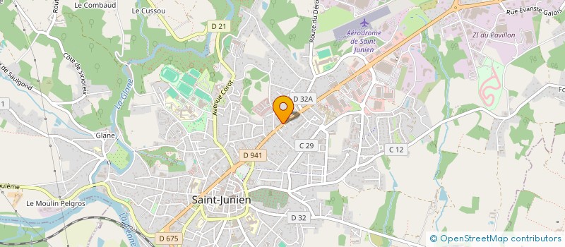 localisation de l'entreprise HELLO SAINT JUNIEN à SAINT-JUNIEN