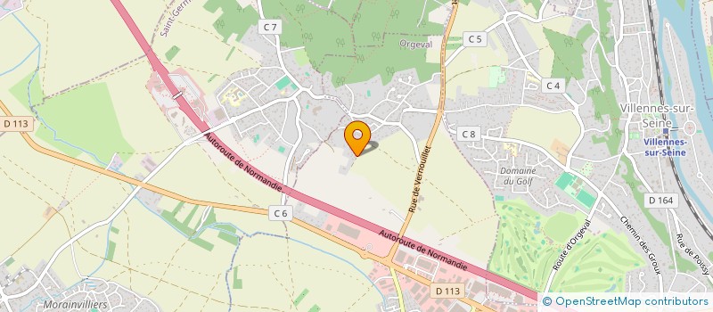 localisation de l'entreprise HELLO SCOLARISATION ET INSERTION (HSI) à ORGEVAL