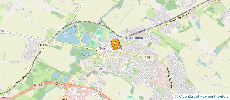 localisation de l'entreprise HELLO SERVICES 32  L'ISLE-JOURDAIN