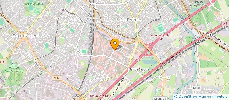 localisation de l'entreprise HELLO SERVICES PRO à MONTPELLIER