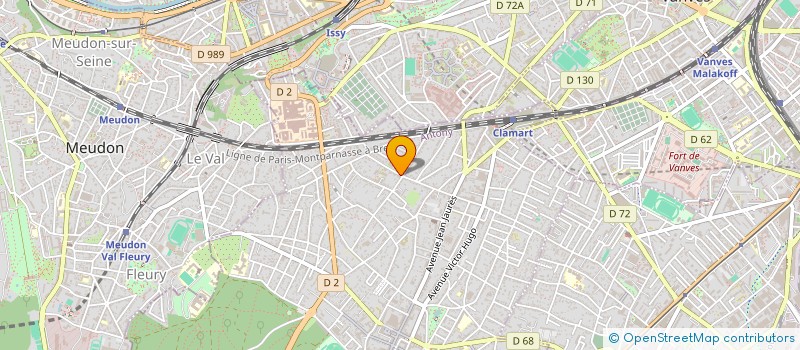 localisation de l'entreprise HELLO SISTERS à CLAMART