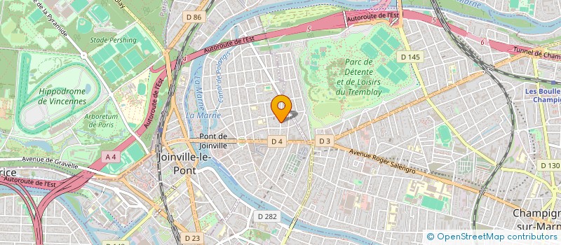 localisation de l'entreprise HELLO SOINS  JOINVILLE-LE-PONT