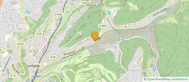 localisation de l'entreprise HELLO SUSHI  HERSERANGE