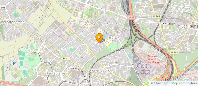 localisation de l'entreprise HELLO TAXI à STRASBOURG