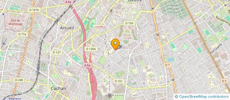 localisation de l'entreprise HELLO TAXI à VILLEJUIF