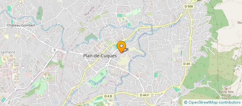 localisation de l'entreprise HELLO TAXI à PLAN DE CUQUES