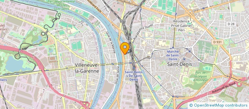 localisation de l'entreprise HELLO TRAVEL & TOURS  SAINT-DENIS