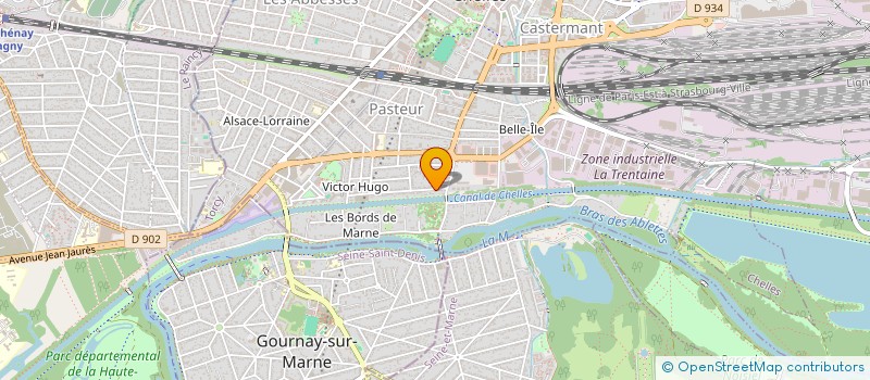 localisation de l'entreprise HELLO WORLD SAS  CHELLES