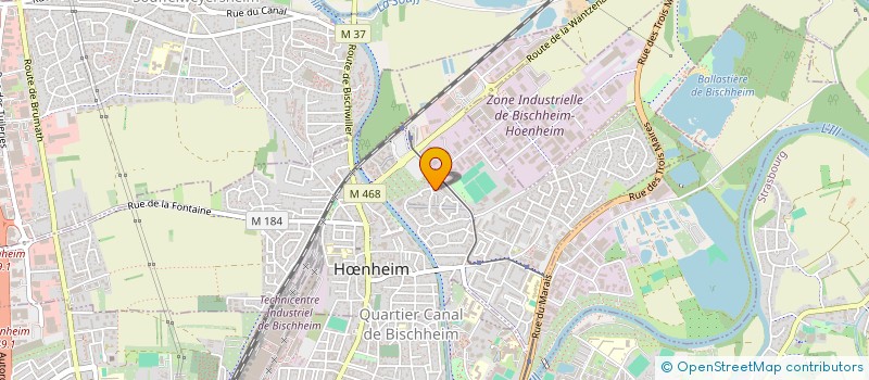 localisation de l'entreprise HELLO X  HNHEIM