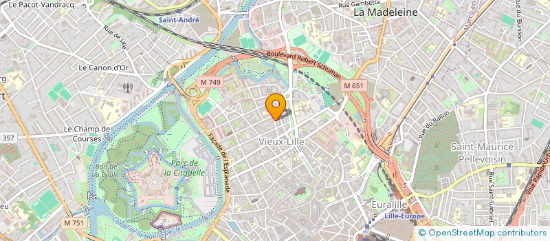 localisation de l'entreprise HELLOC à LILLE